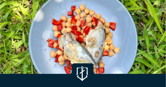 Бърза салата с чернокоп