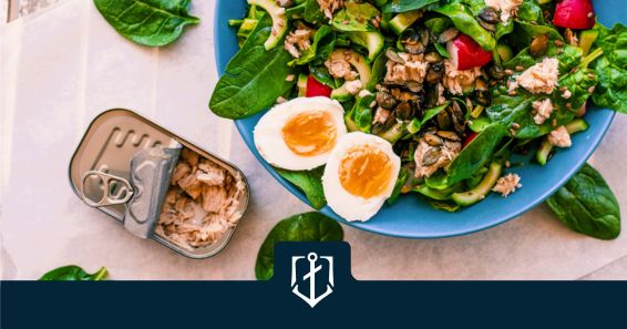 Свежа салата с паламуд