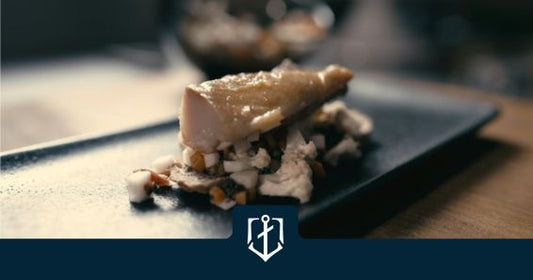 Черноморски паламуд с царска туршия