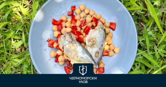 Бърза салата с чернокоп