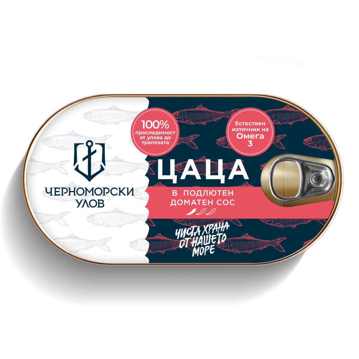 Tsatsa in spicy tomato sauce