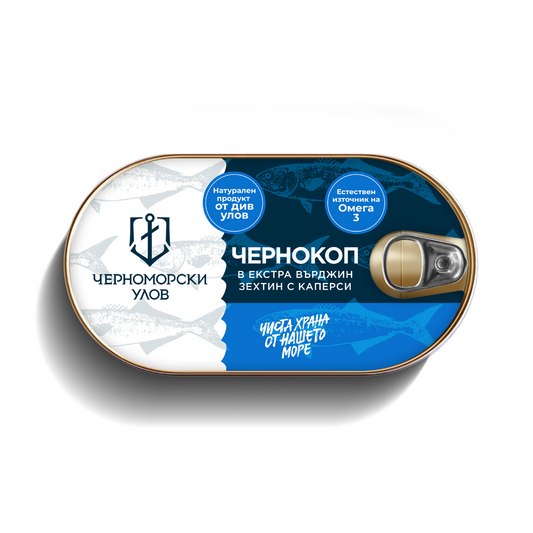 Чернокоп с каперси в зехтин