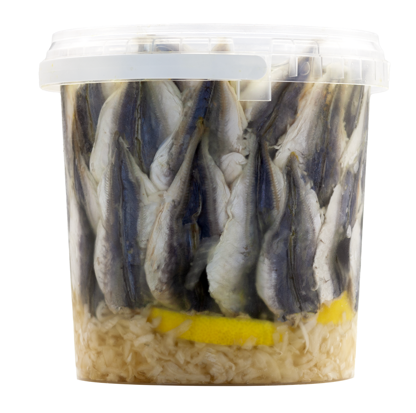 Horse mackerel with onion and lemon - 1 kg.