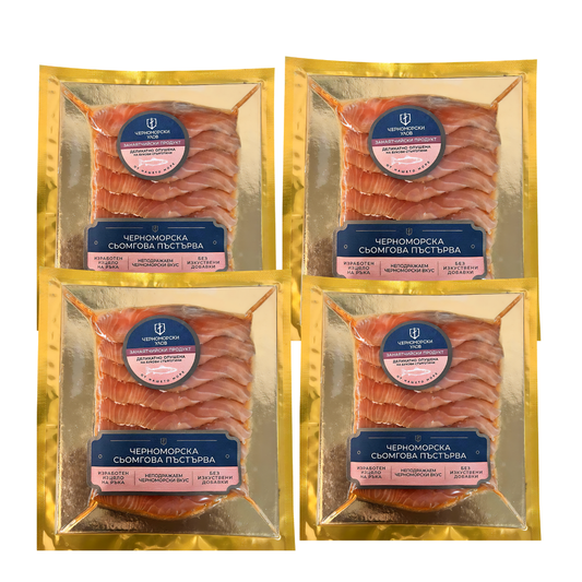 Комплект „Черноморска Сьомгова Пъстърва“ – 4 броя